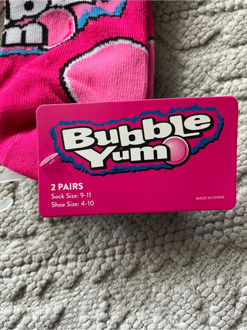 Pink Graphic women’s Socks